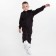 Costume for a boy (sweatshirt/pants), black color, height 140 cm