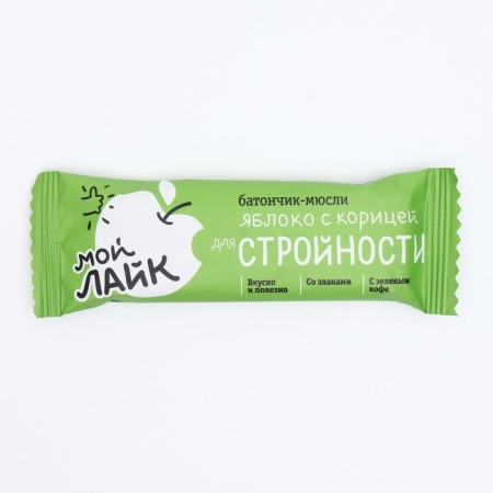 My bar like slender, apple with cinnamon, 25 g