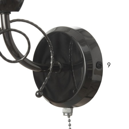 Bra "Milan" 1x40W E27 black 16x11x24 cm-3