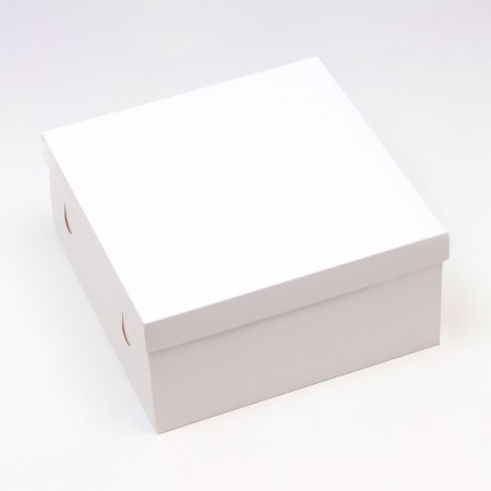 The box is folding, cover is, white, 25 x 25 x 12 cm-1