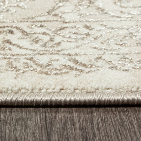 Rectangular carpet Valentis mikonos, size 200x400 cm, color Cream/kahve-4