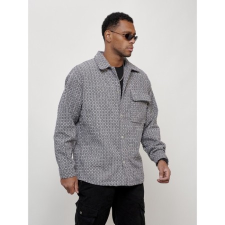 Male windbreaker, size 56, gray color-6