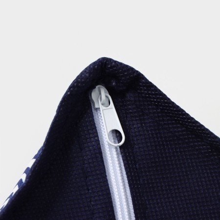 Organizer for storing linen of the Dolyan "Wave", 7 departments, 34 × 30 × 8 cm, blue color-3
