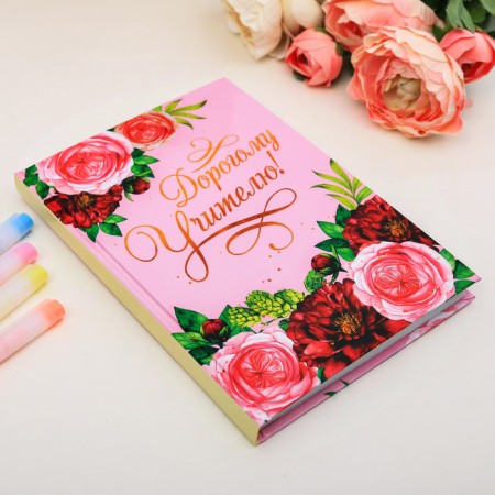 Diary "Dear Teacher", A5 format, firm cover cardboard 7BC, 160 sheets-2