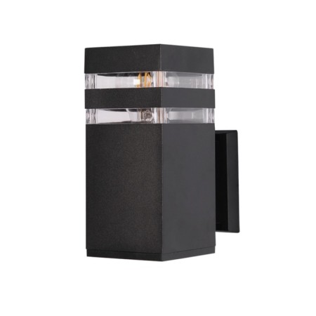 Street wall lamp Arte Lamp Heather A4413L-1BK, E27, 20 W, 9x14x20 cm, black-1