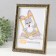 Photo frame Plastic "Vintage" 15x21 cm, wenge