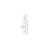 Skirting shock -resistant white 80x13x2000mm