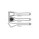 Tescoma Woody shoulder blades, 3 pcs