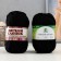 Yarn "soft cotton" 70% cotton, 30% nylon 220m/100g (003 black)
