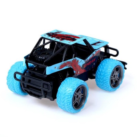 Radio -controlled jeep "Baggi", 1:18, works from batteries, mix-2