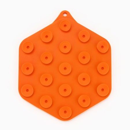 Rug - a bowl for slow feeding, orange, 18.5 cm x 16 cm-4