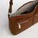 Female bag Textura, small size, brown color