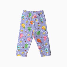 Леггинсы Bloom Baby Лампочки, р. 80 см, фиолетовый