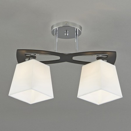 Ceiling lamp 2x60W E27, size 43x17.5x28 cm-2