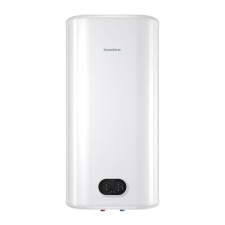 Водонагреватель Garanterm Flat 80 V, накопительный, 2 кВт, 80 л, нижняя подводка, белый