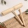 Musical instrument Guiro Music Life is wooden, one -handed