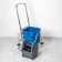 Simultaneous cleaning trim with spin and net, 23 l, chrome frame