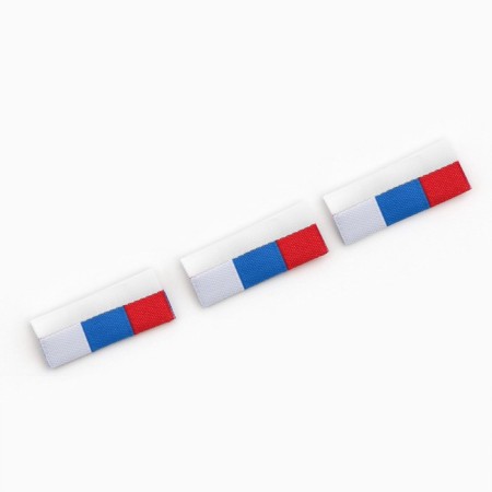 Textile strip "Russia", 2 x 2.5 cm-2