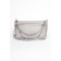 Bag Cross-Body Women's, genuine leather, ludor gray, 25x7x13 cm