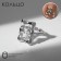 Ring "Fantasy" Dream, white color in silver, dimensionless