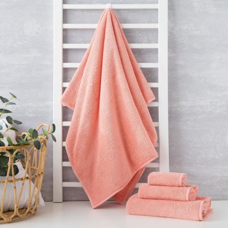 Terry towel economy and I 50*90 cm, peach nectar 100%HL, 360 g/m2-1