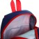 Baby backpack on lightning, blue color