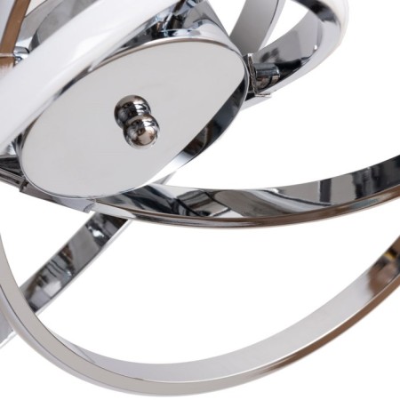 Orbit chandelier, 144W LED, Chrome color, 8100lm, 2700-6500K-2