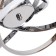 Orbit chandelier, 144W LED, Chrome color, 8100lm, 2700-6500K