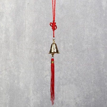 Gold bell d = 2.8 cm on the suspension