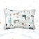 Children's pillow "dinopupsics" swan fluff, size 40x60 cm