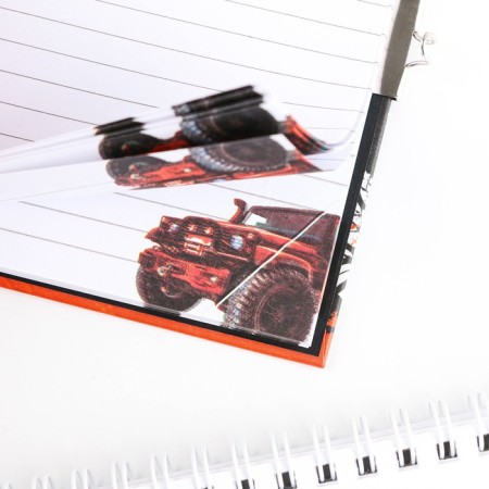 Notepad on the lock A6, 50 L "Real Hero"-4