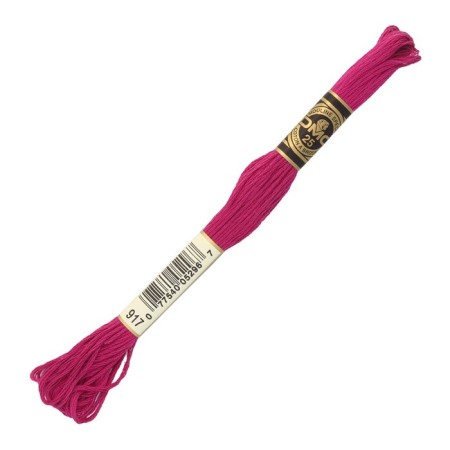 The threads of the DMC 117 (917), 12 pcs. packaged
