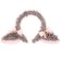 Carnival rim "anime ears", color gray color