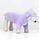 Sweatshirt with a hood "Bear", fleece, size L (DS 30, Osh 28, OG 43 cm), purple