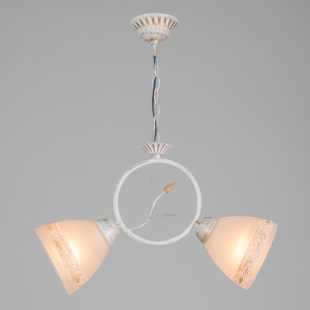 Sulfur chandelier 2he27 40W white 44x13.5x30 cm Bayerlux-1