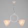 Sulfur chandelier 2he27 40W white 44x13.5x30 cm Bayerlux