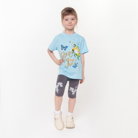 Bridges for girls, gray color, height 134 cm-2