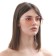 Sunglasses "OneSun", pipe 13 cm, width 13 cm, lens 4.5 x 5 cm, two -tone