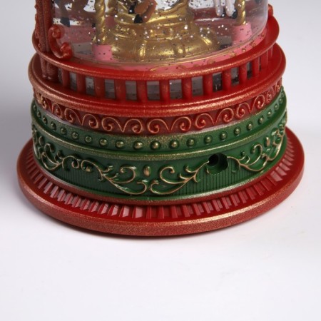 LED figure "Carousel" 15.4 × 25 × 15.4 cm, plastic, AAX3 batteries (not in the kit), USB, glow warm white-3