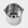 A stainless steel ice bucket, 1.3 l, 14.5 × 12.5 cm
