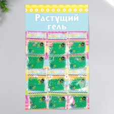 General Green Green Gel set 12 packets on blist 5 g 28x17 cm
