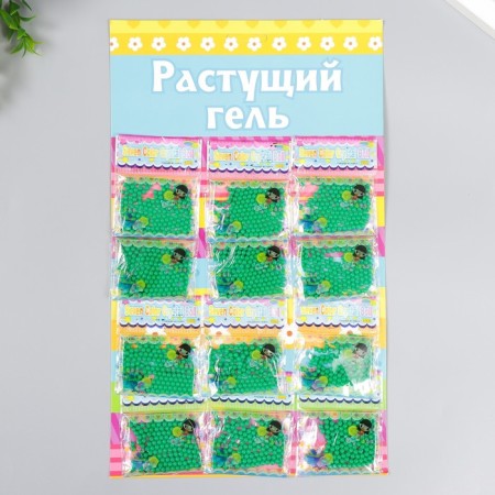 General Green Green Gel set 12 packets on blist 5 g 28x17 cm