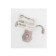 Hook furniture tundra TKD007, two -rod, copper