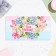 Money envelope "Happy Birthday!" Flower composition, 18.5 x 8.5 cm