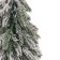 New Year's decor "Christmas tree in the snow on the stand" 12x12x18 cm