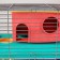 Mini cage for rodents, two -tier, with a shelf, house and a mix of labyrinths
