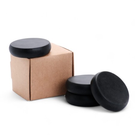 A set of massage stones from basalt, 4 pcs, 7 cm-3