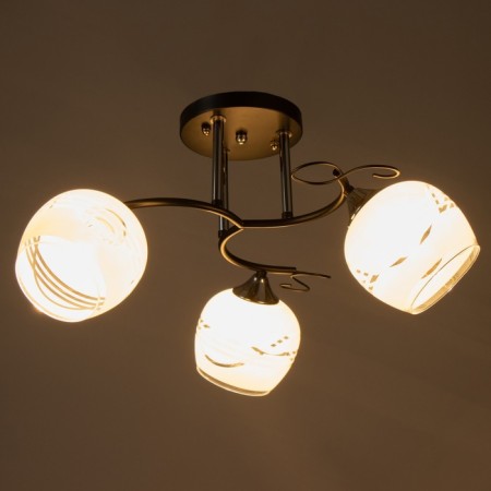 Milava chandelier 3he27 40W black-chromium 62x62x27 cm Bayerlux-2