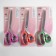 Portnovsky scissors, mowed blade, 10 ", 23 cm, color mix