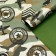 Glossy packaging paper "camouflage", bilateral, 70 x 100 cm